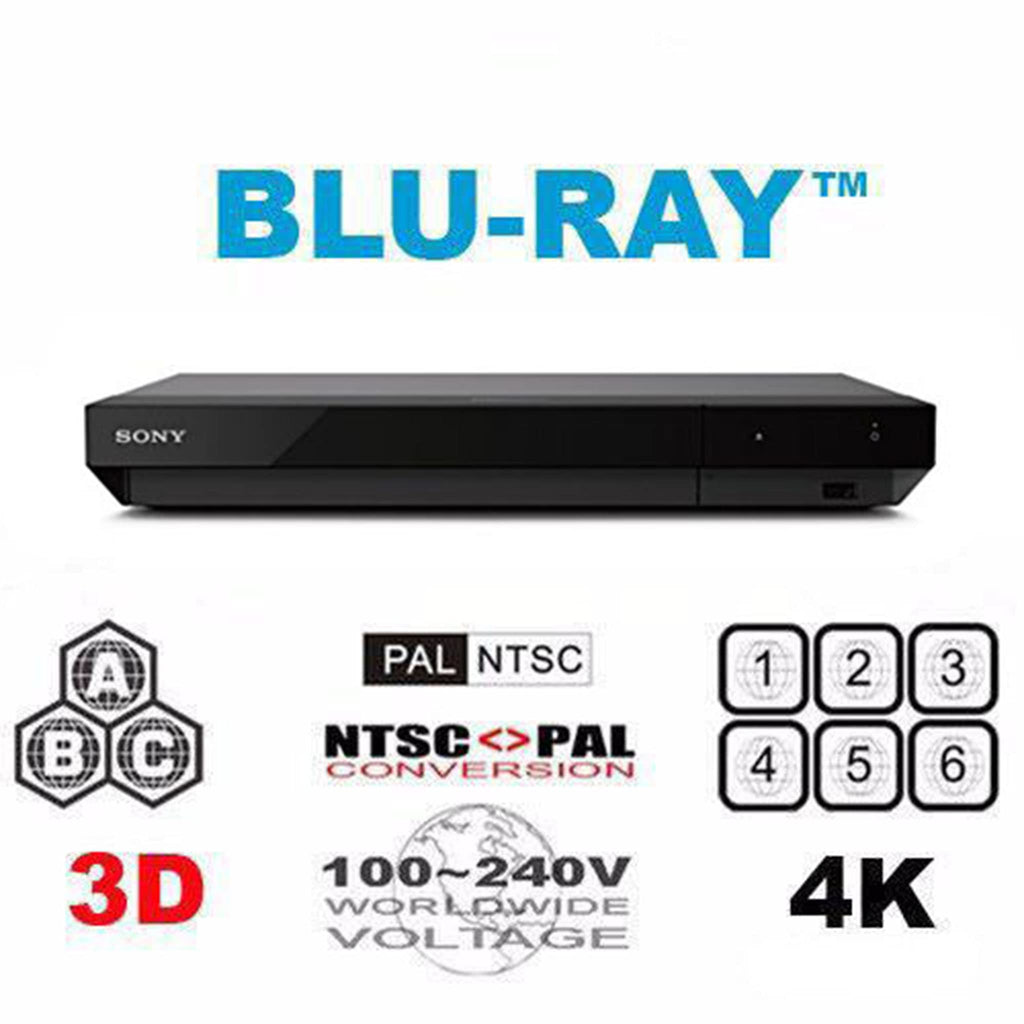 2K/4K UHD 3D Wi-Fi Multi System Region Free Blu Ray DVD Player D826500
