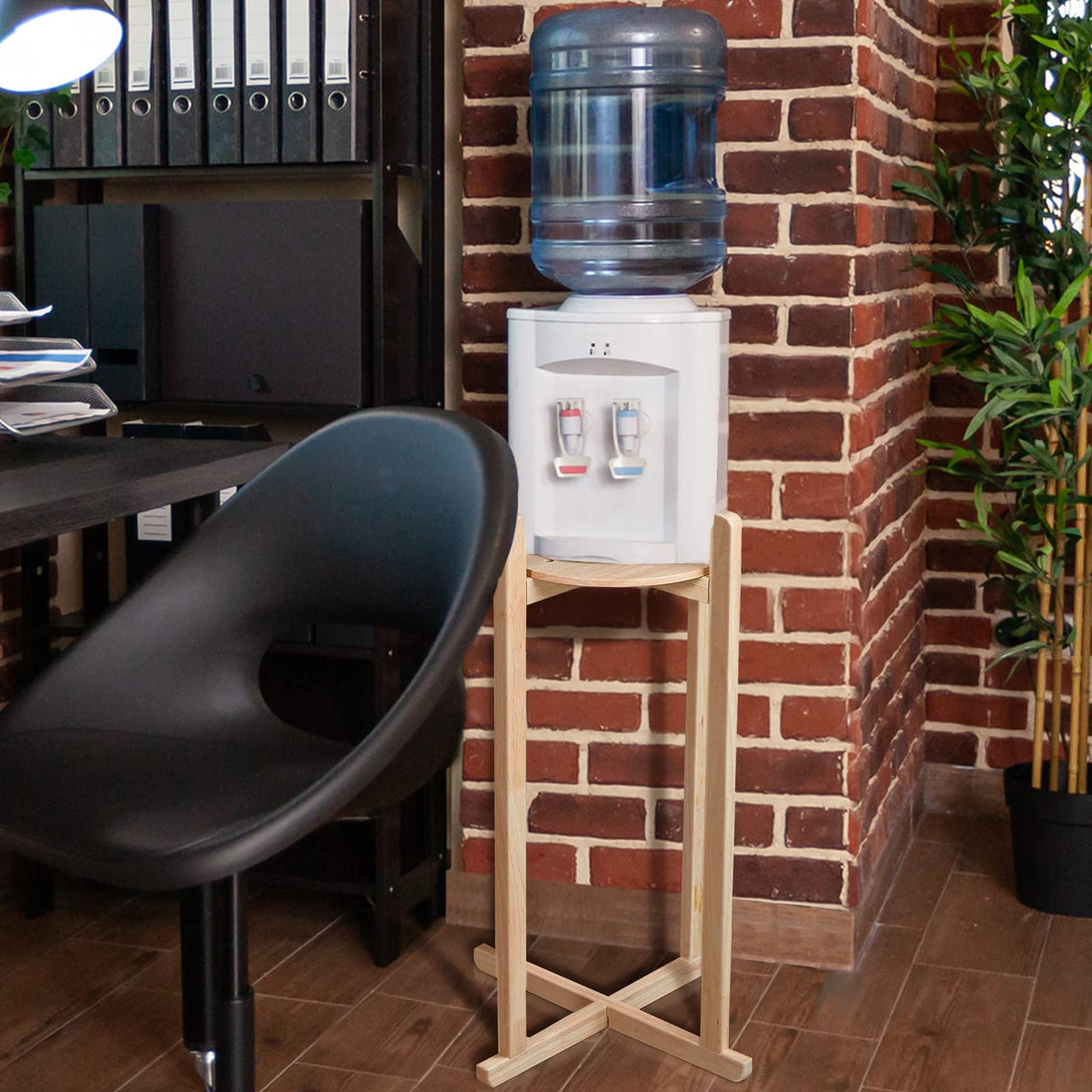 26 Inch Wood Water Dispenser Stand V719732