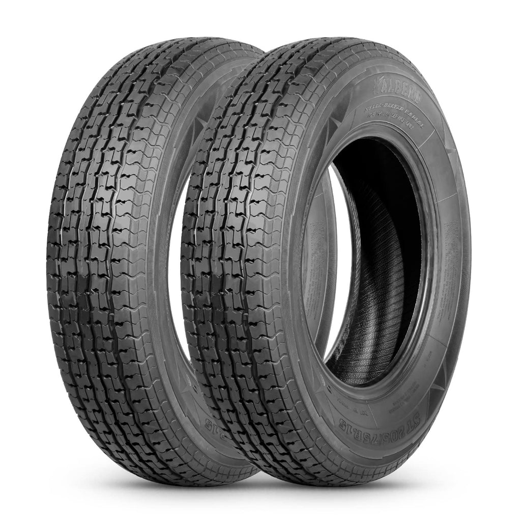 ST205/75R15 8PR Load Range D Radial Trailer Tires Set of 2 C489