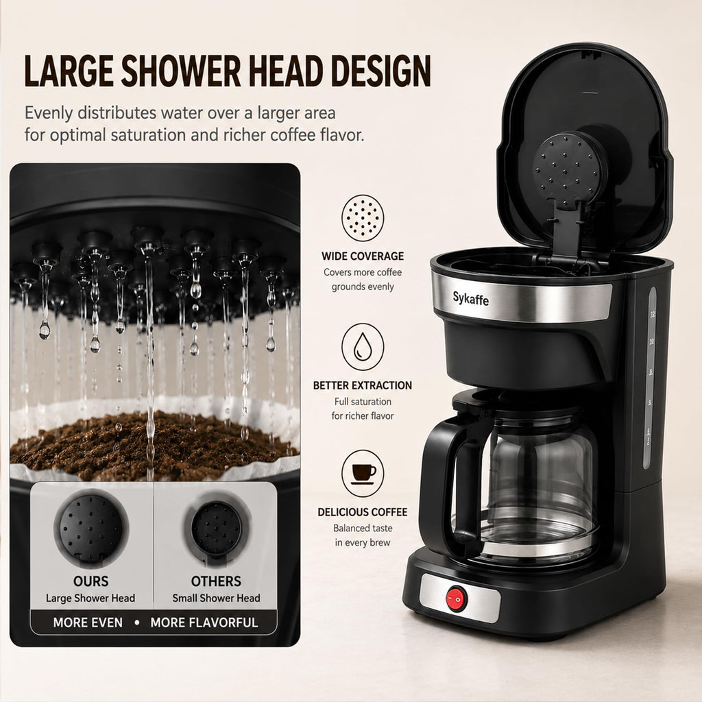 12 Cup Drip Coffee Maker with Reusable Filter K79317