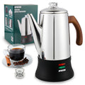 Electric Stainless Steel Coffee Percolator 8 Cup W8662