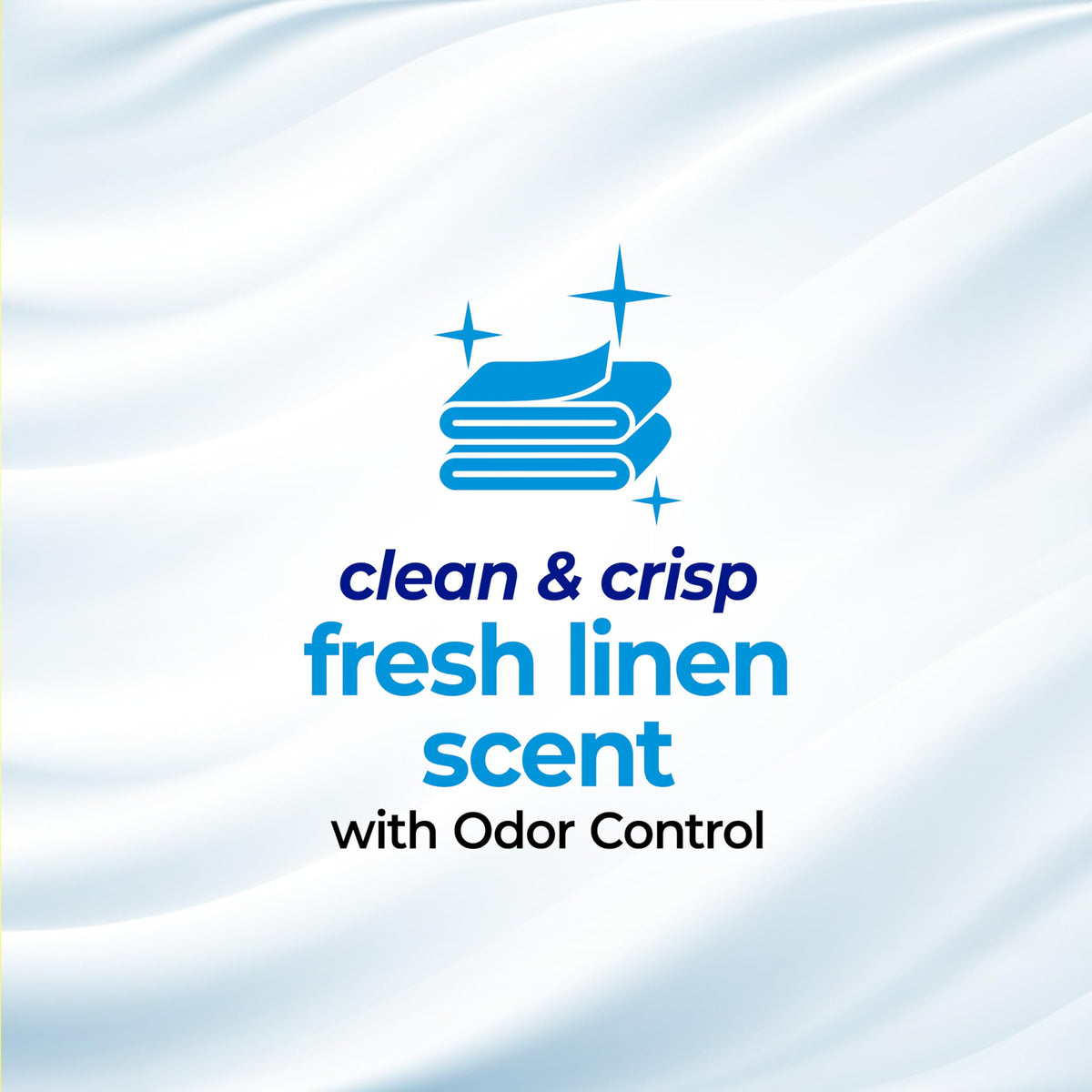 4 Gallon Trash Bags, White, Fresh Linen Scent, 80ct V5270
