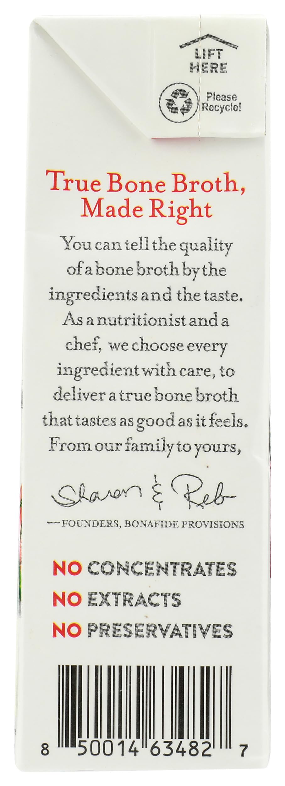 Organic Beef Bone Broth 16.9 Ounce X426