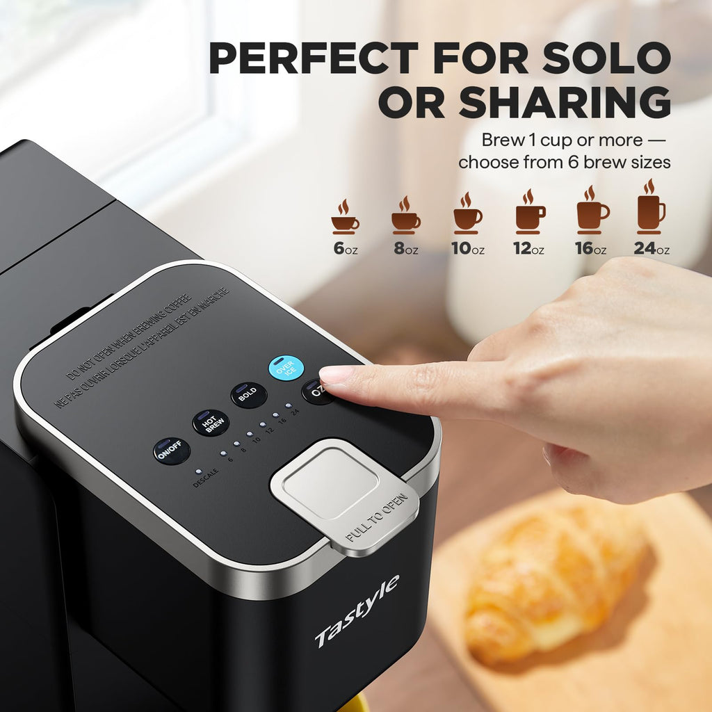 Single Serve Coffee Maker with 3 Brew Styles H643