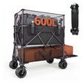 600L Foldable Collapsible Wagon Cart with Wheels R654975
