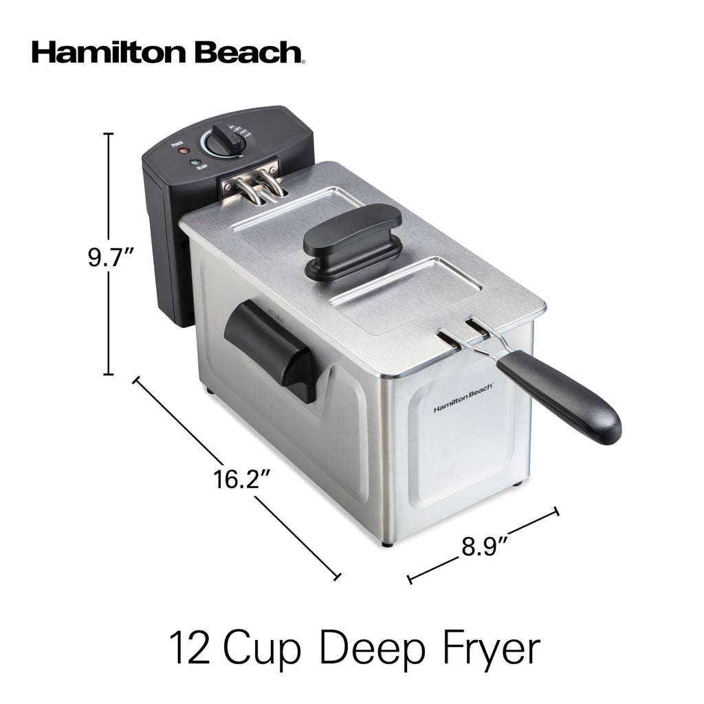3 Liter Electric Deep Fryer with Basket M505093