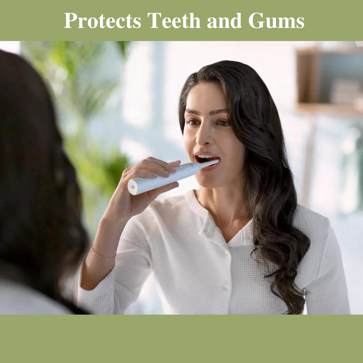 Rechargeable Electric Toothbrush with Pressure Sensor and Travel Case T931