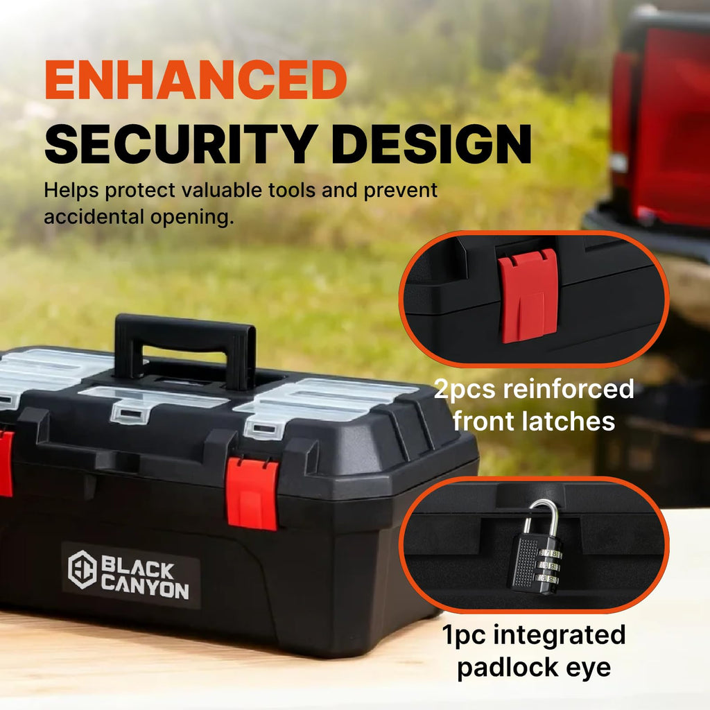 19 Inch Plastic Portable Tool Box with Handle E161917