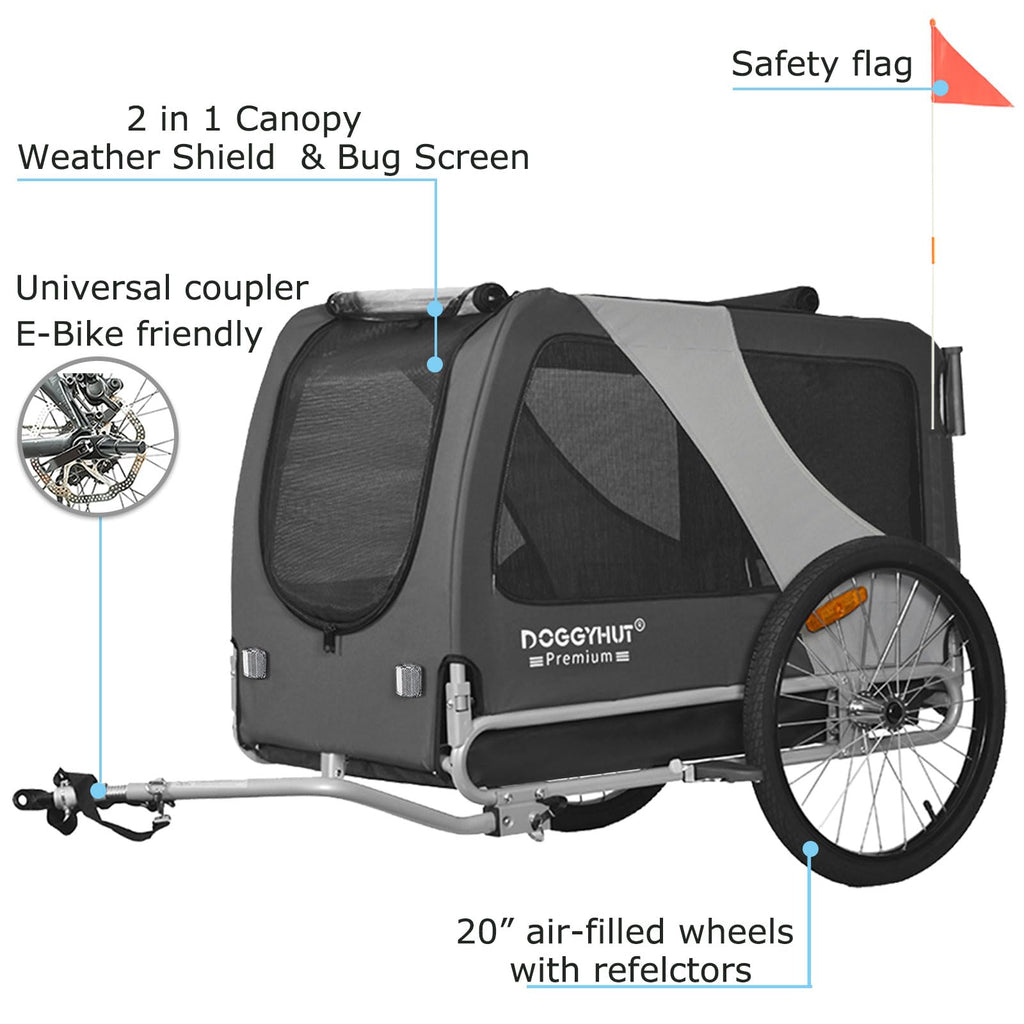 X Large Pet Bike Trailer & Stroller R6444