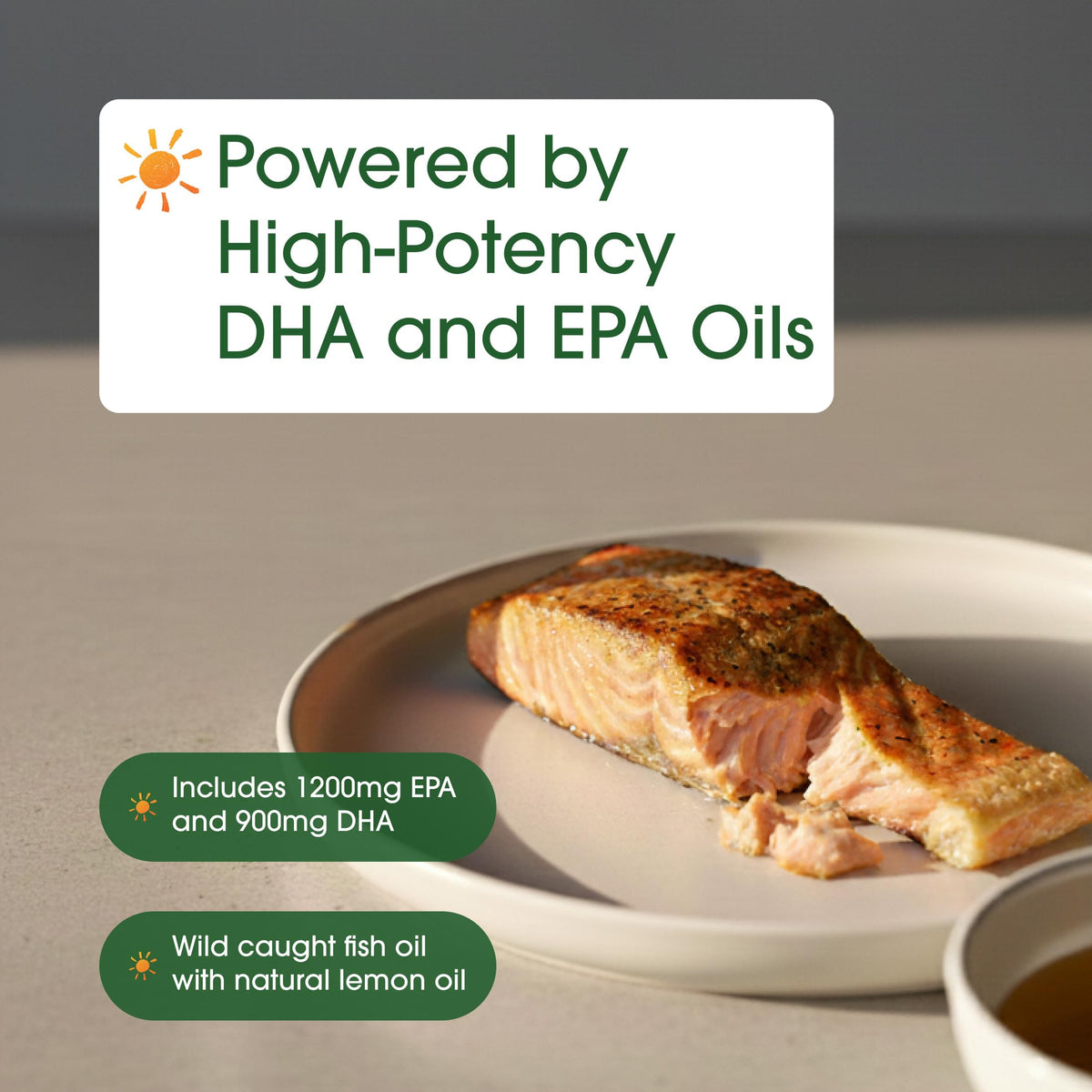 Omega-3 Fish Oil 180 Softgels Lemon Flavor Q5381