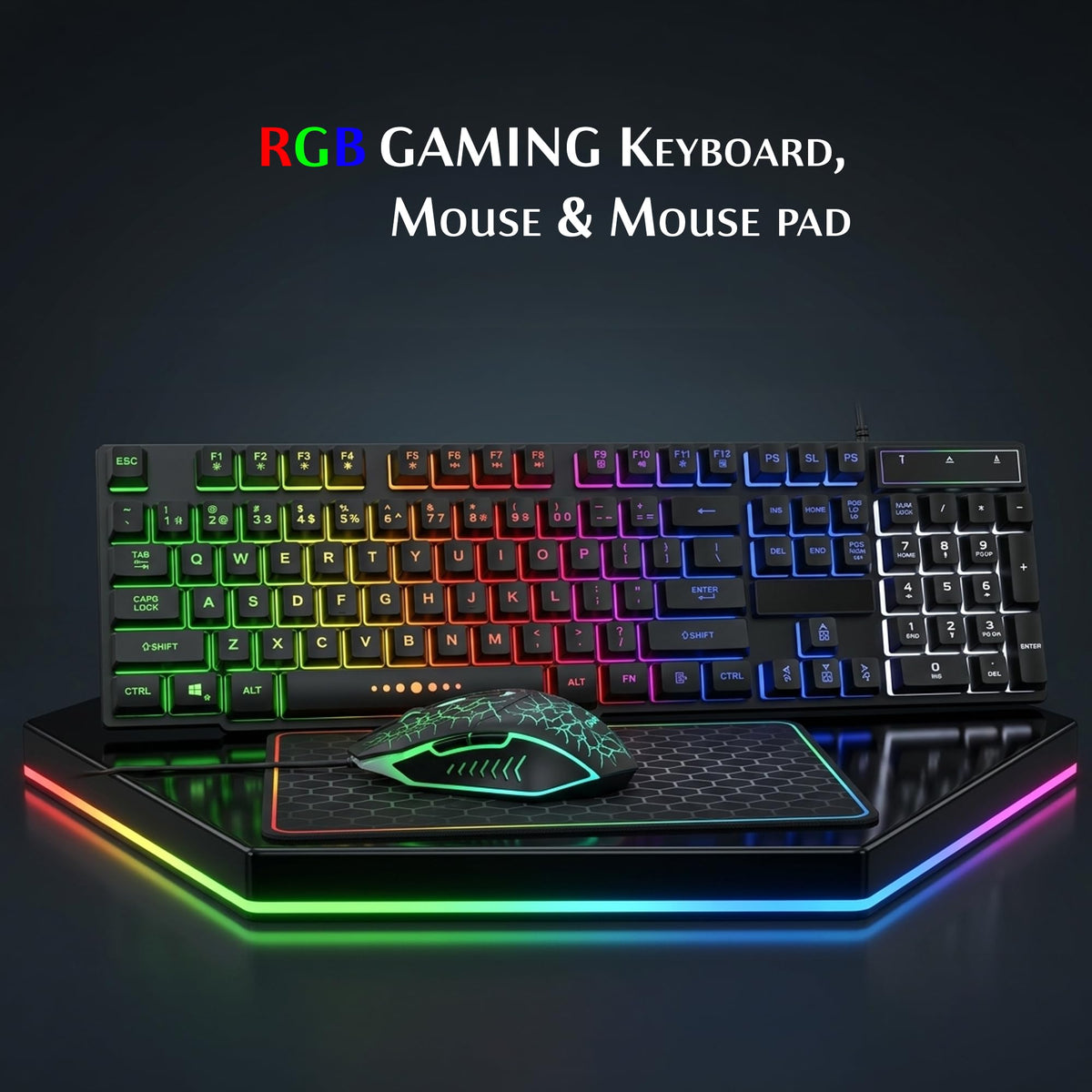Gaming Desktop PC Intel Core i5 16GB RAM 512GB SSD F892