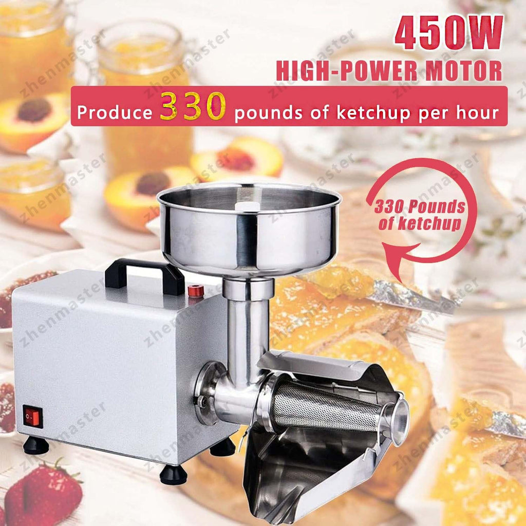 450W Electric Tomato Strainer with Seed Separator M87382