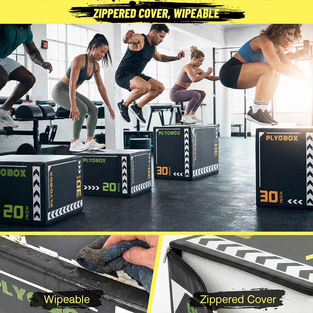 3-in-1 Plyometric Jump Box L7408