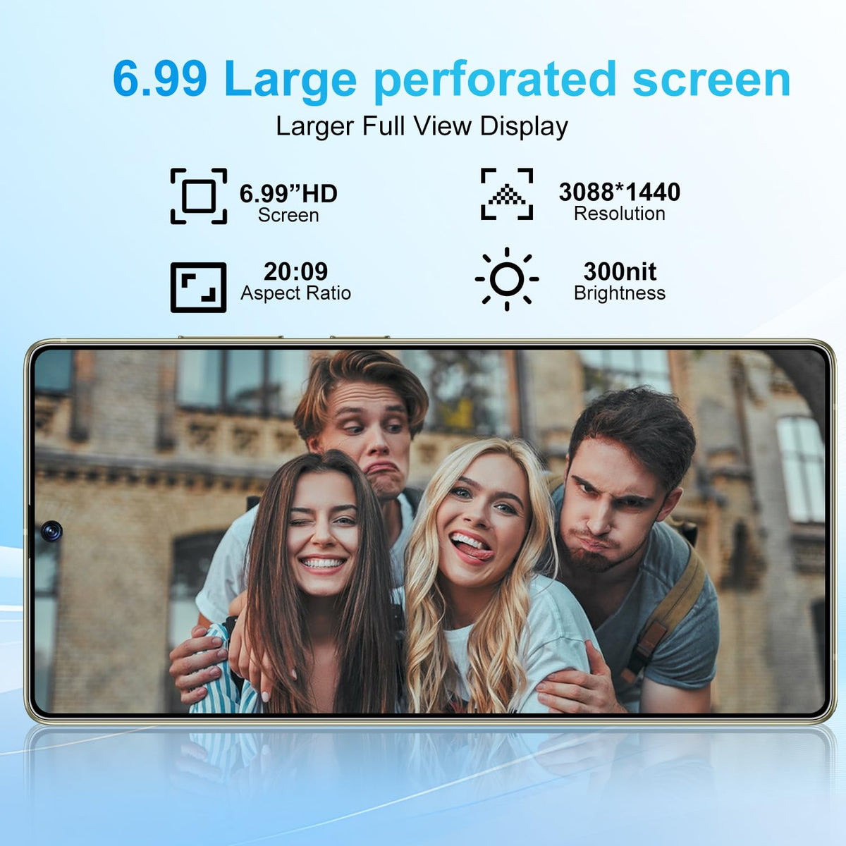 5G Unlocked Smartphone 12GB+512GB 6.99" 7000mAh Black M79921