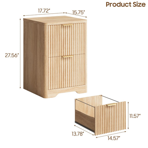 2 Drawer Small File Cabinet M2429