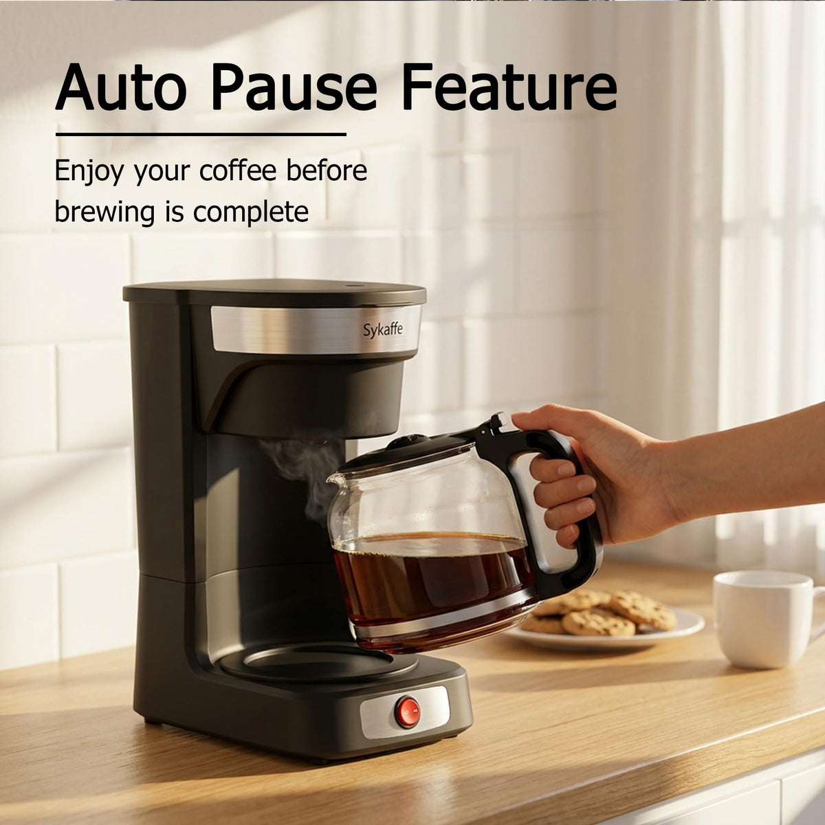 12 Cup Drip Coffee Maker with Reusable Filter K79317