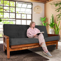 6-Inch Memory Foam Futon Mattress with Removable Cover K73225