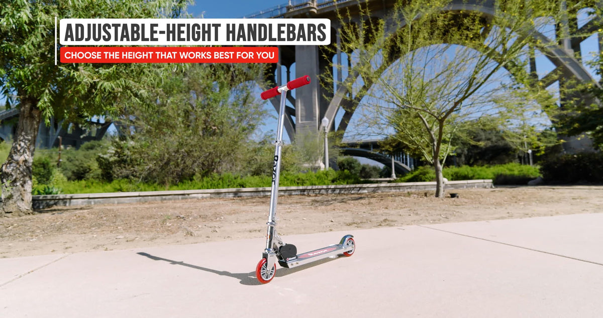 Kick Scooter for Kids - Lightweight, Foldable, Aluminum Frame, Adjustable Handlebars G92552