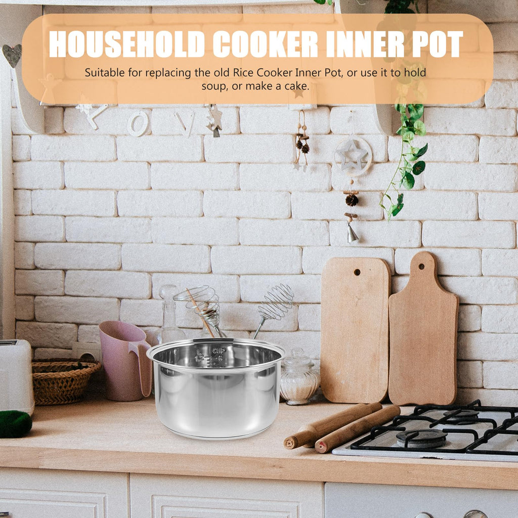 3L Stainless Steel Non Stick Rice Cooker Inner Pot O99063