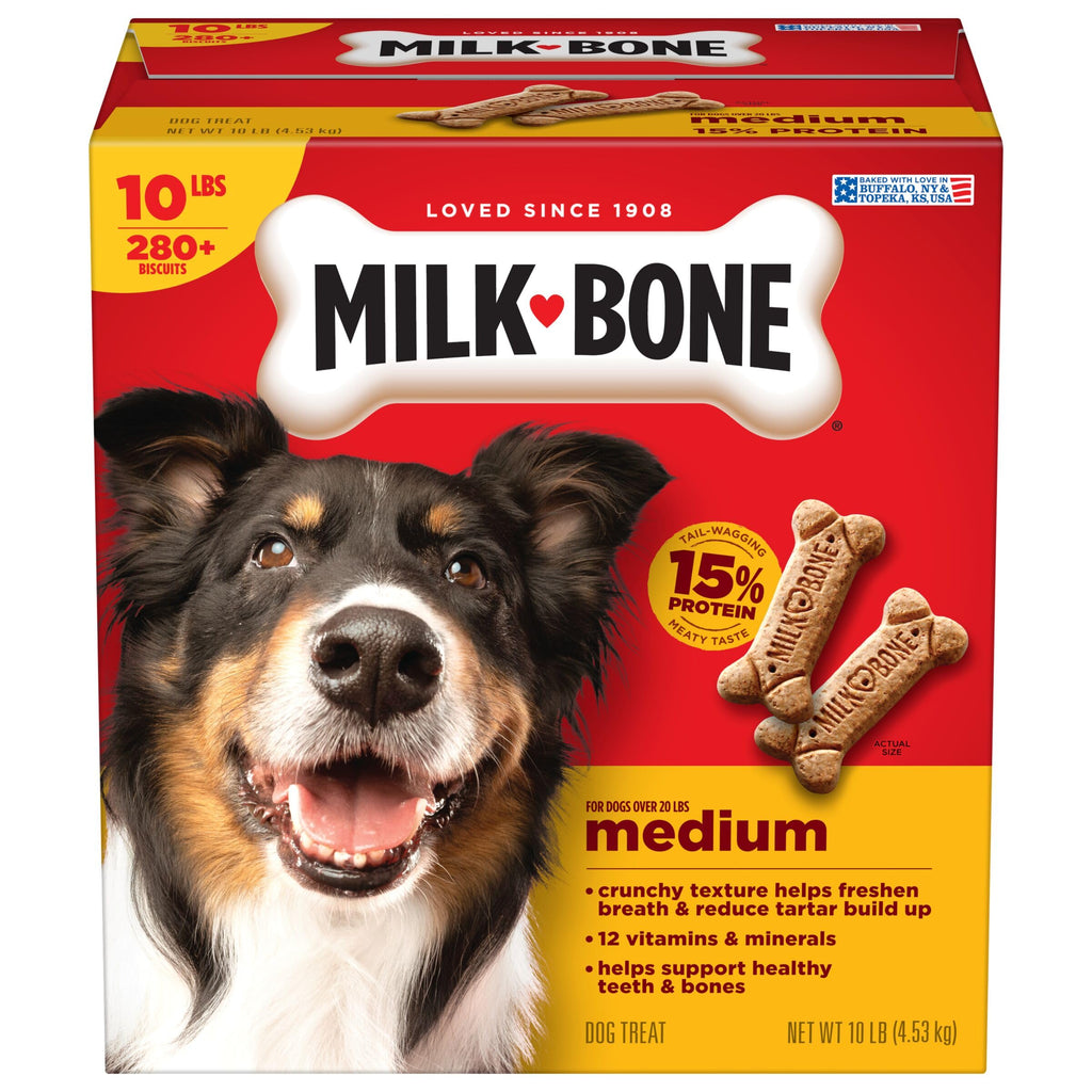 Medium Dog Biscuits 10 lb Box X472