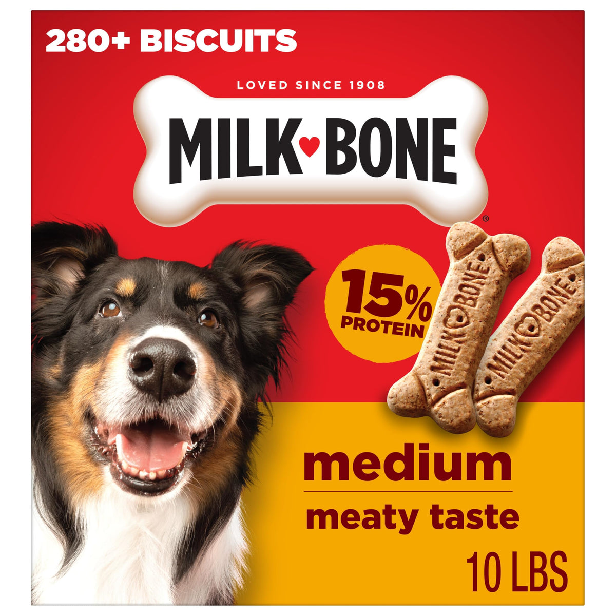 Medium Dog Biscuits 10 lb Box X472
