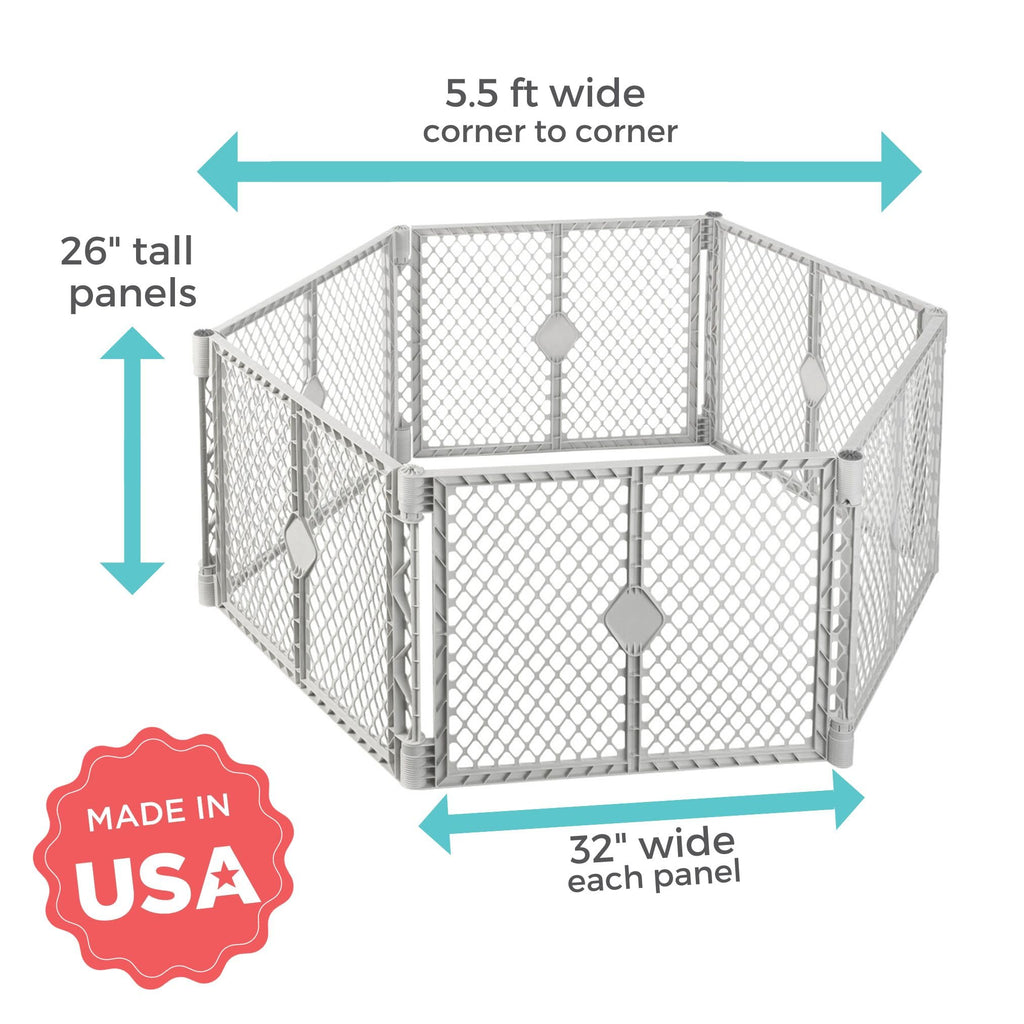 6-Panel Baby Playard T1417