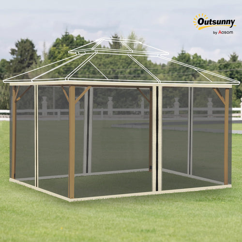 10' x 13' Replacement Mesh Sidewall Netting K4275