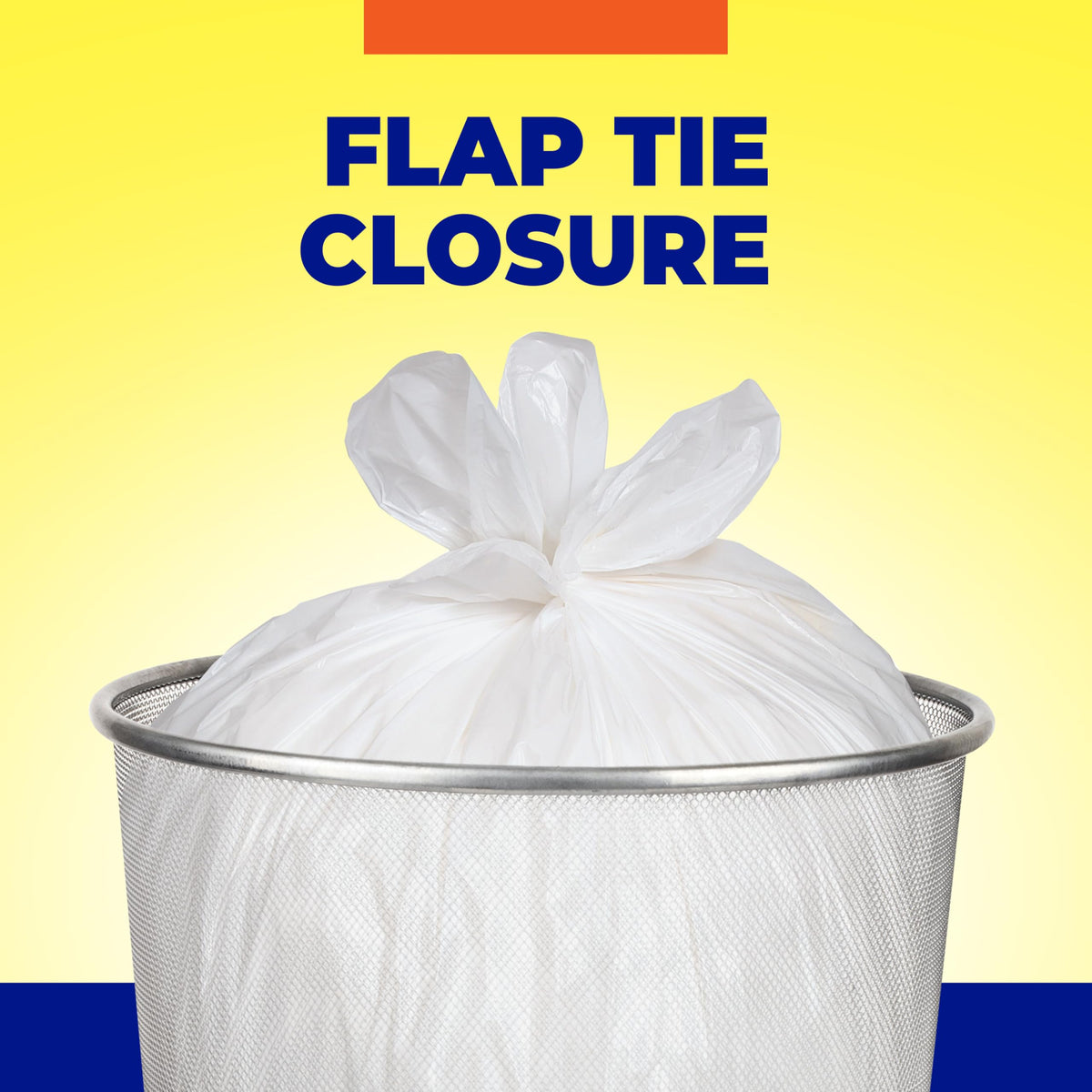 4 Gallon Trash Bags, White, Fresh Linen Scent, 80ct V5270