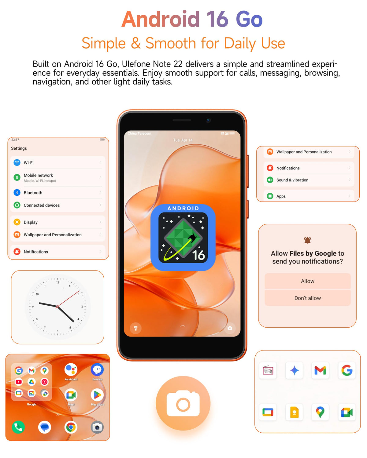 Unlocked 5" Compact 4G Smartphone R754863