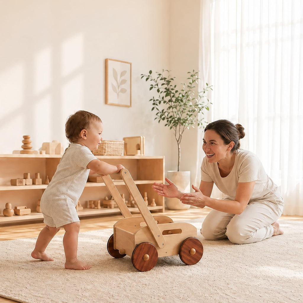 Wooden Baby Walker X8755