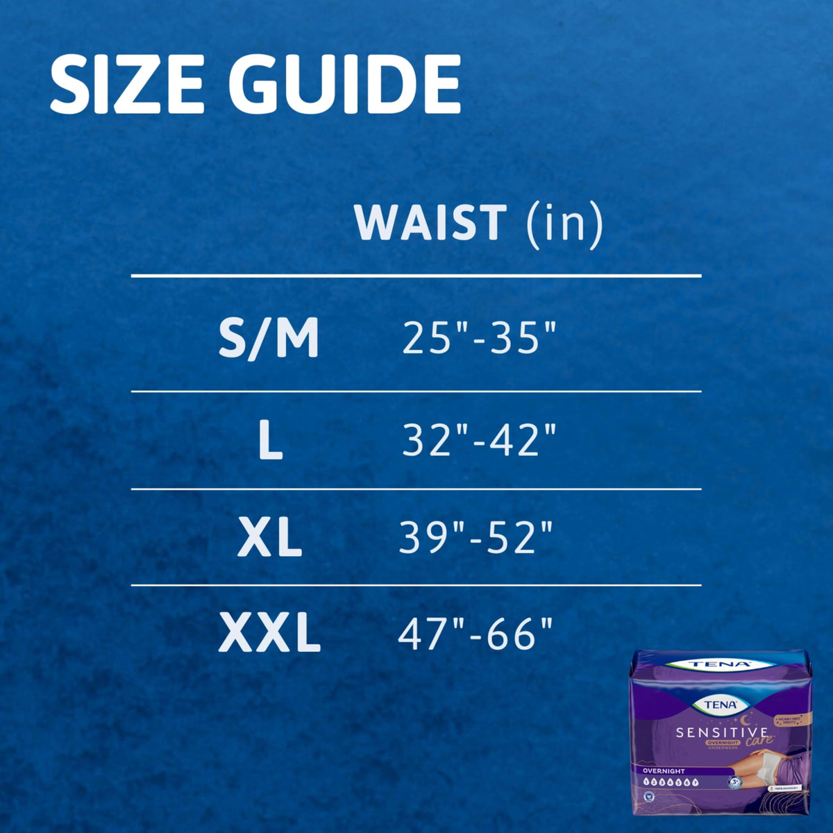 Overnight Incontinence Underwear Women XXL 48ct O987693
