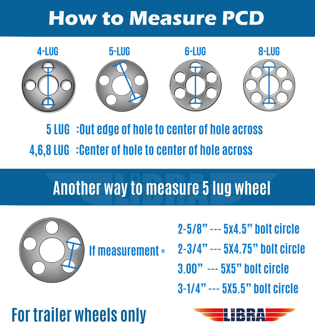 Trailer Tire Wheel ST205/75R15 8-Ply Silver Rim R718010