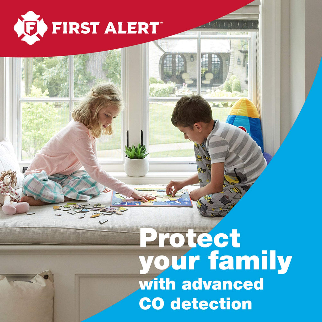 10-Year Battery Carbon Monoxide Alarm with Digital Display V688261
