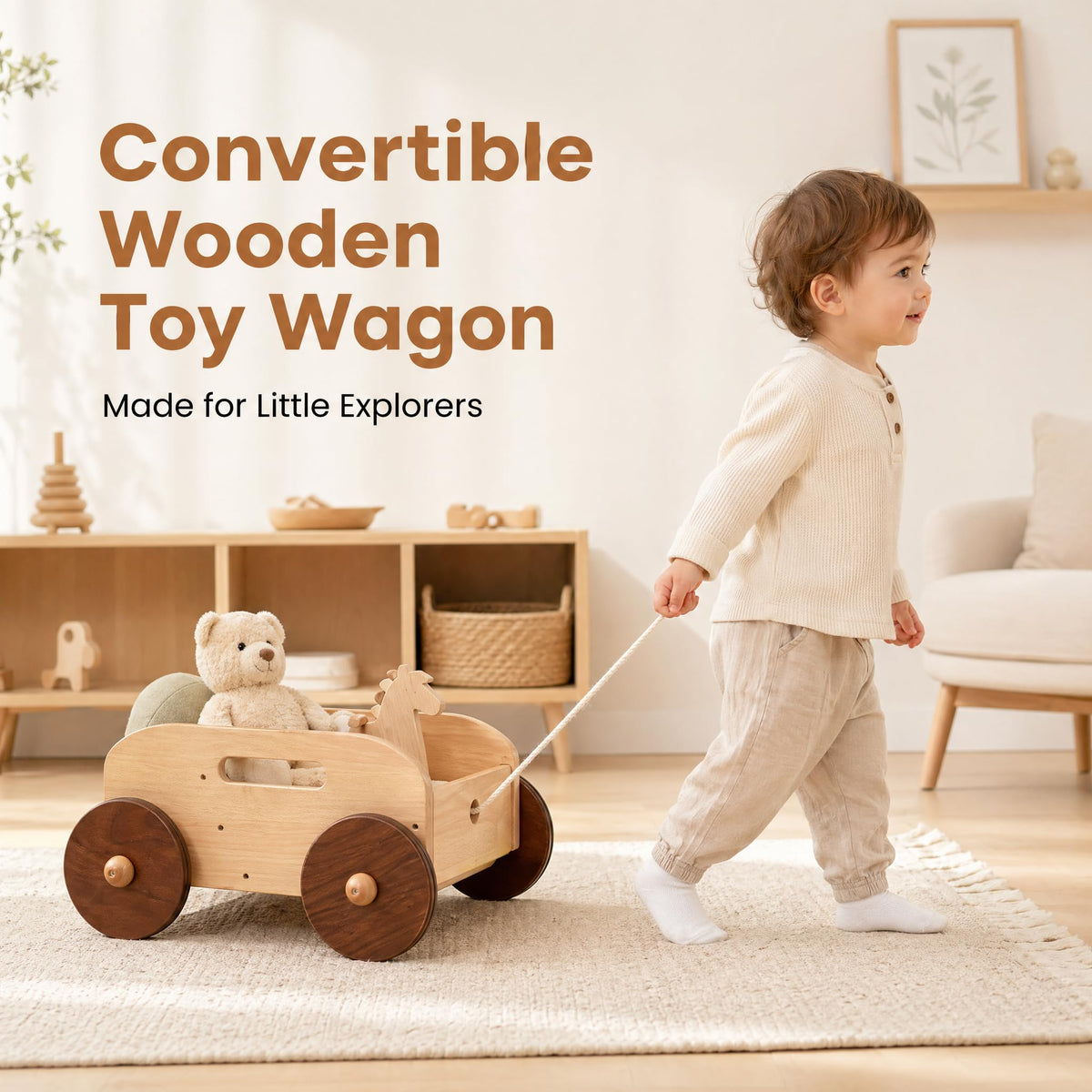 Wooden Baby Walker X8755