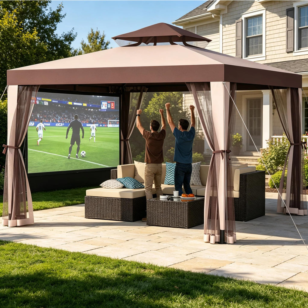 10×10 Outdoor Gazebo Canopy Tent G30995