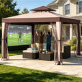 10×10 Outdoor Gazebo Canopy Tent G30995