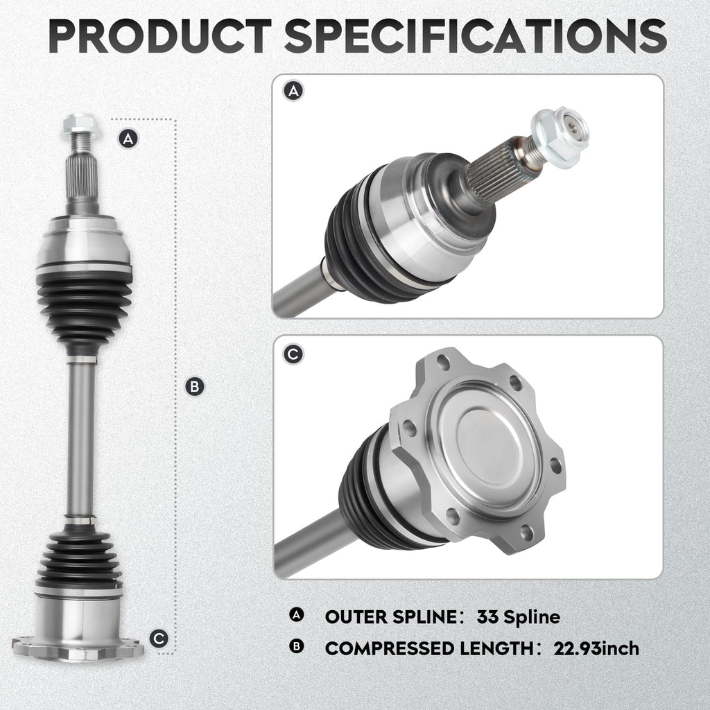 CV Axle Shaft Assembly H759