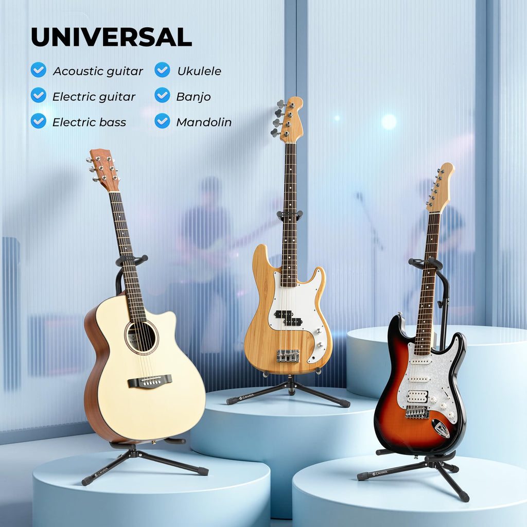 Adjustable Folding Metal Guitar Stand C966639