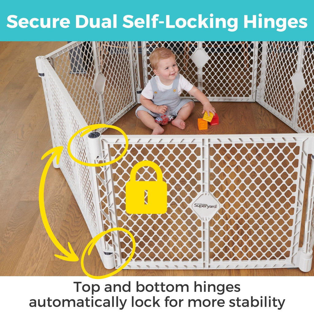 6-Panel Baby Playard T1417