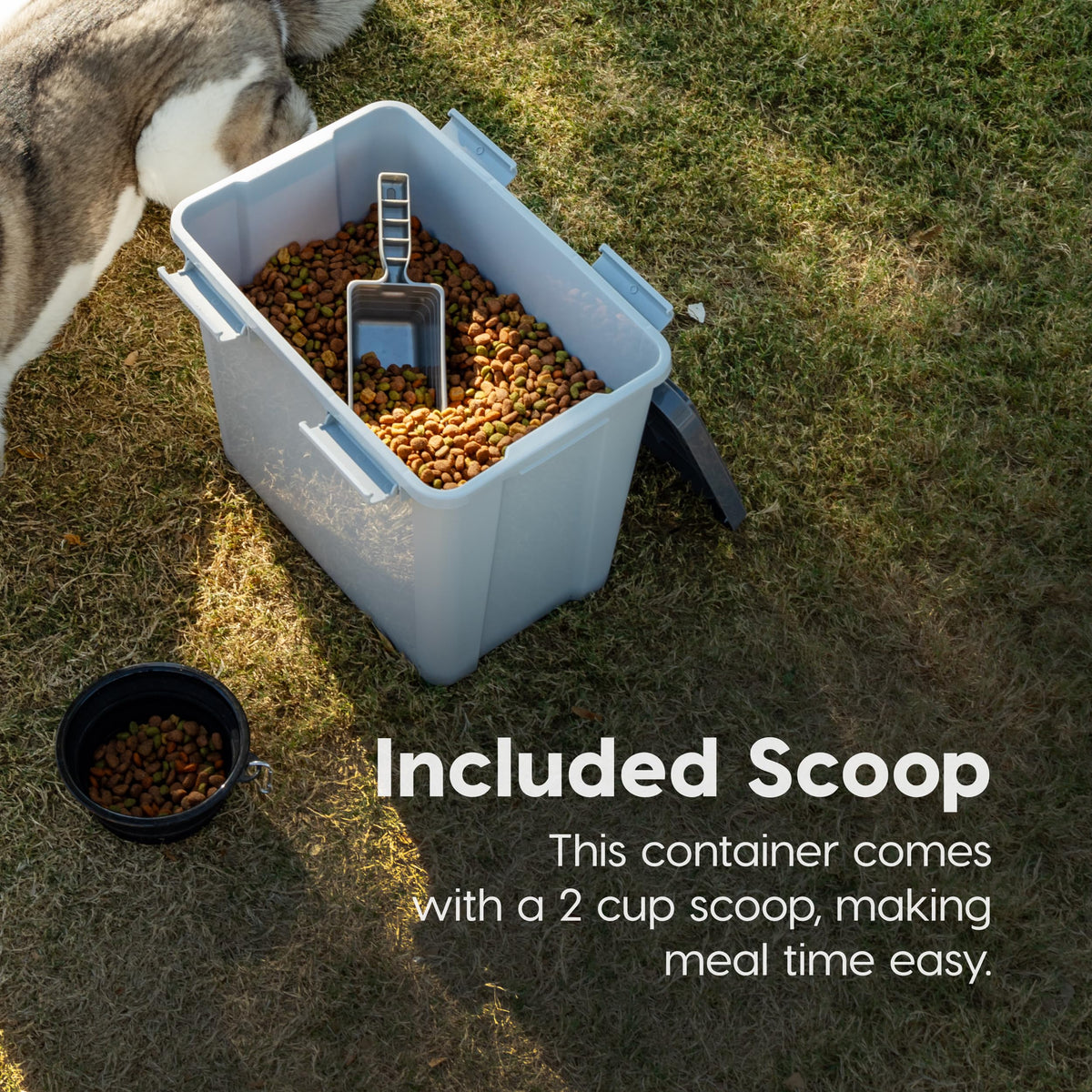 Dog Food Storage Container Up to 30 lbs E943899