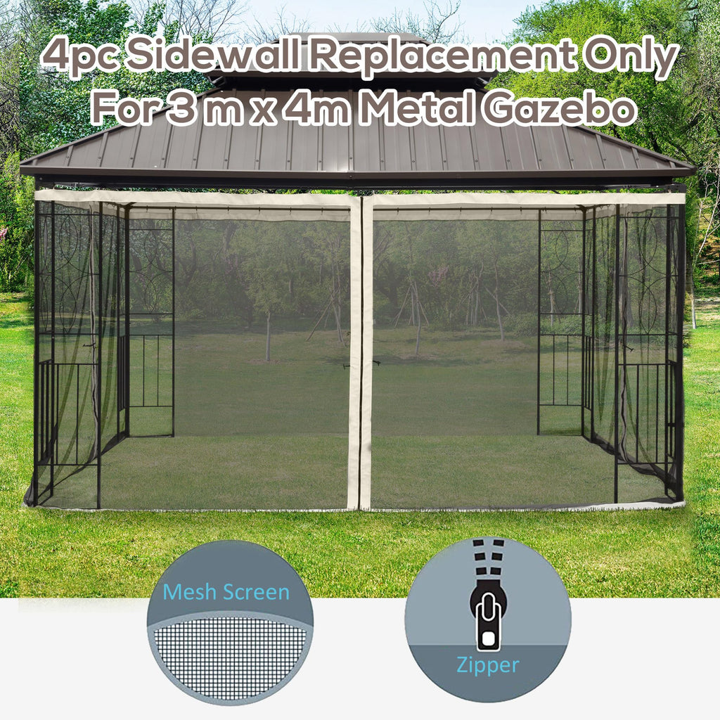 10' x 13' Replacement Mesh Sidewall Netting K4275